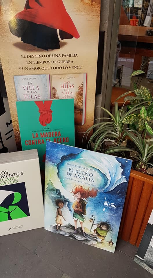 En la librería Canaima. Las Palmas de Gran Canaria