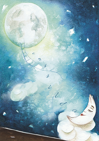 Ilustración interior
Acuarela sobre papel